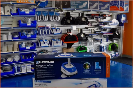 HAYWARD equipment display